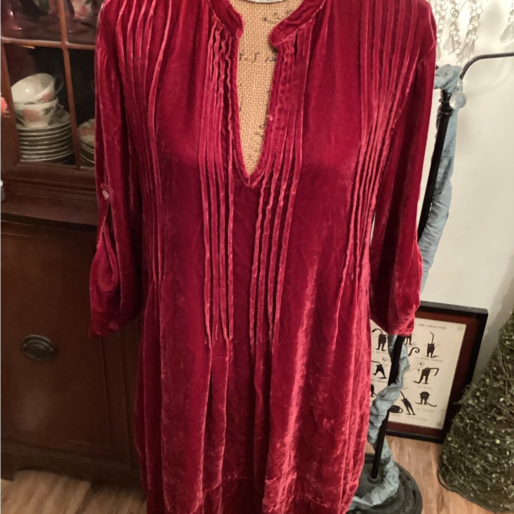 CP Shades Velvet Dress